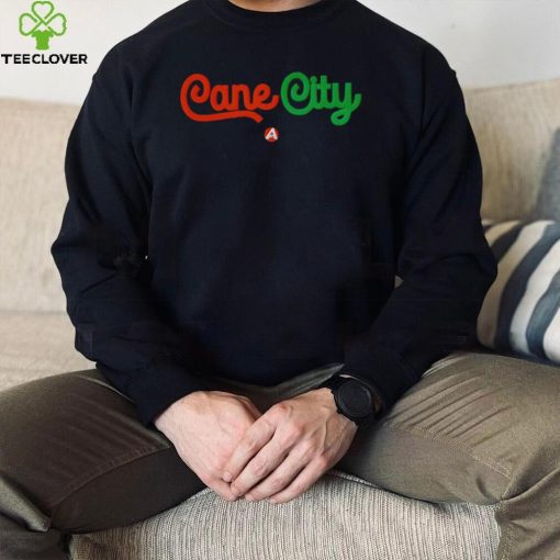 Miami Hurricanes Cane City logo shirt