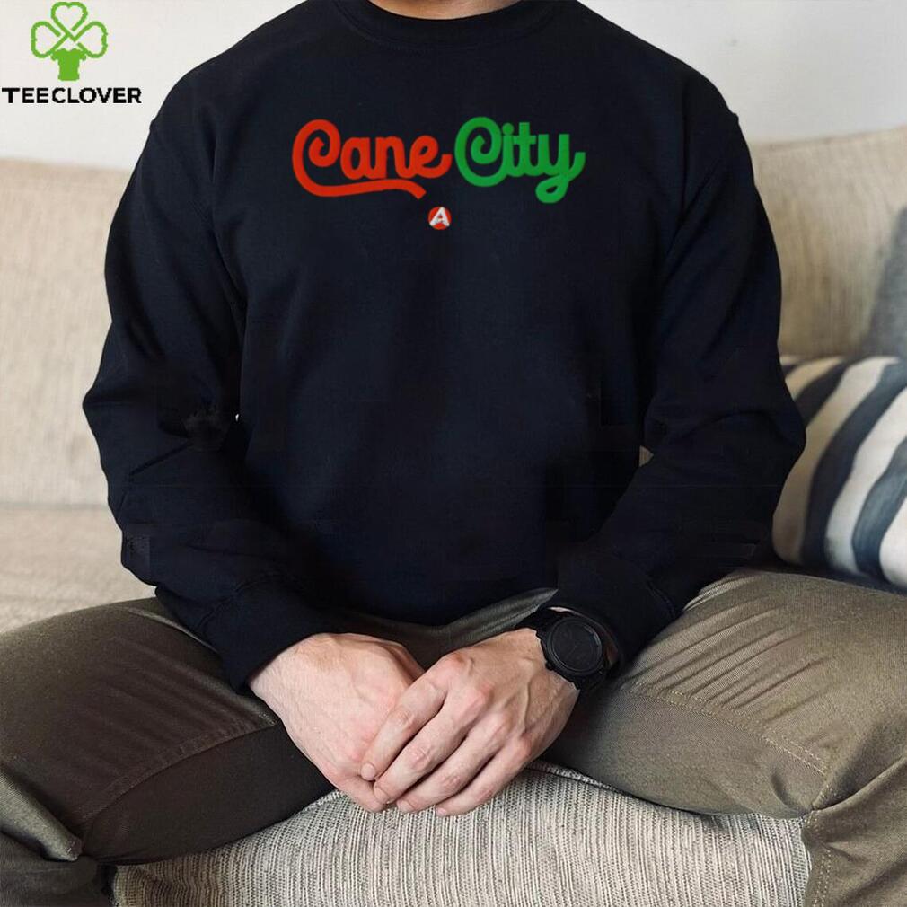Miami Hurricanes Cane City logo shirt Miami Hurricanes Cane City logo shirt