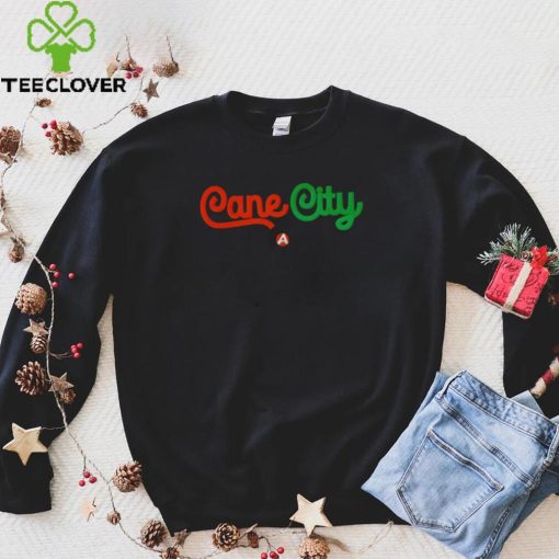 Miami Hurricanes Cane City logo shirt