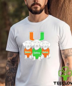 Miami Hurricanes Cute Dogs Shirt