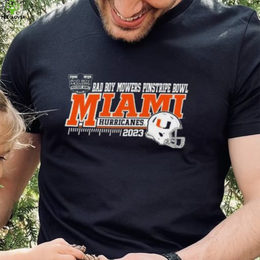 Miami Hurricanes Football 2023 First Responder Bowl Bound Shirt