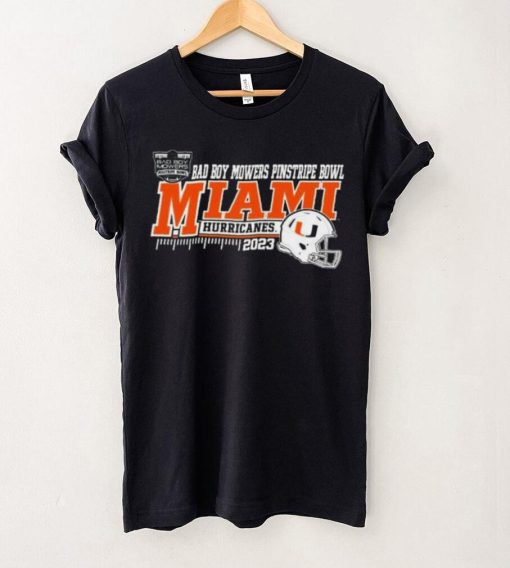 Miami Hurricanes Football 2023 First Responder Bowl Bound Shirt