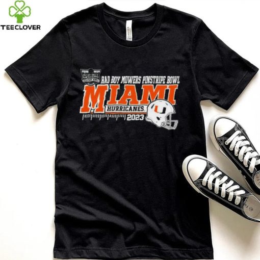 Miami Hurricanes Football 2023 First Responder Bowl Bound Shirt