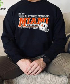 Miami Hurricanes Football 2023 First Responder Bowl Bound Shirt