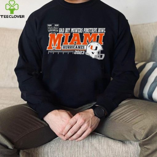 Miami Hurricanes Football 2023 First Responder Bowl Bound Shirt