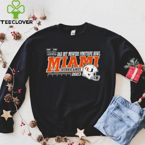 Miami Hurricanes Football 2023 First Responder Bowl Bound Shirt