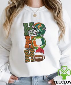 Miami Hurricanes Football Christmas Sweathoodie, sweater, longsleeve, shirt v-neck, t-shirt Christmas Game Day Shirt