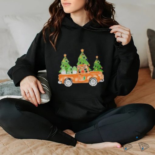 Miami Hurricanes Happy Christmas Wonderful Time Of The Year 2023 T Shirt