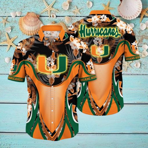 Miami Hurricanes NCAA Hawaiian Shirt Long Days Aloha Shirt