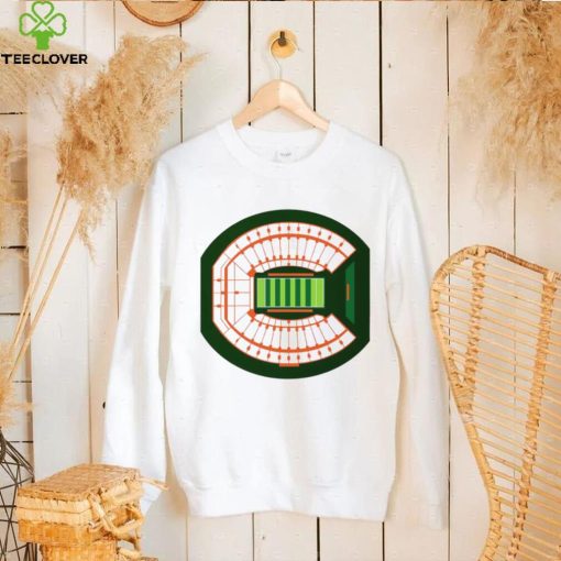 Miami Hurricanes OB Layout Stadium shirt