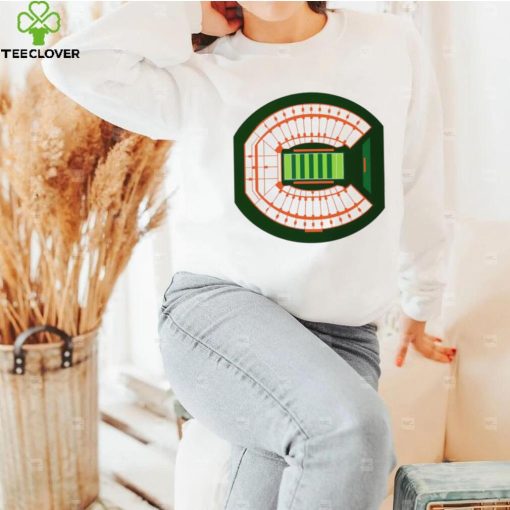Miami Hurricanes OB Layout Stadium shirt