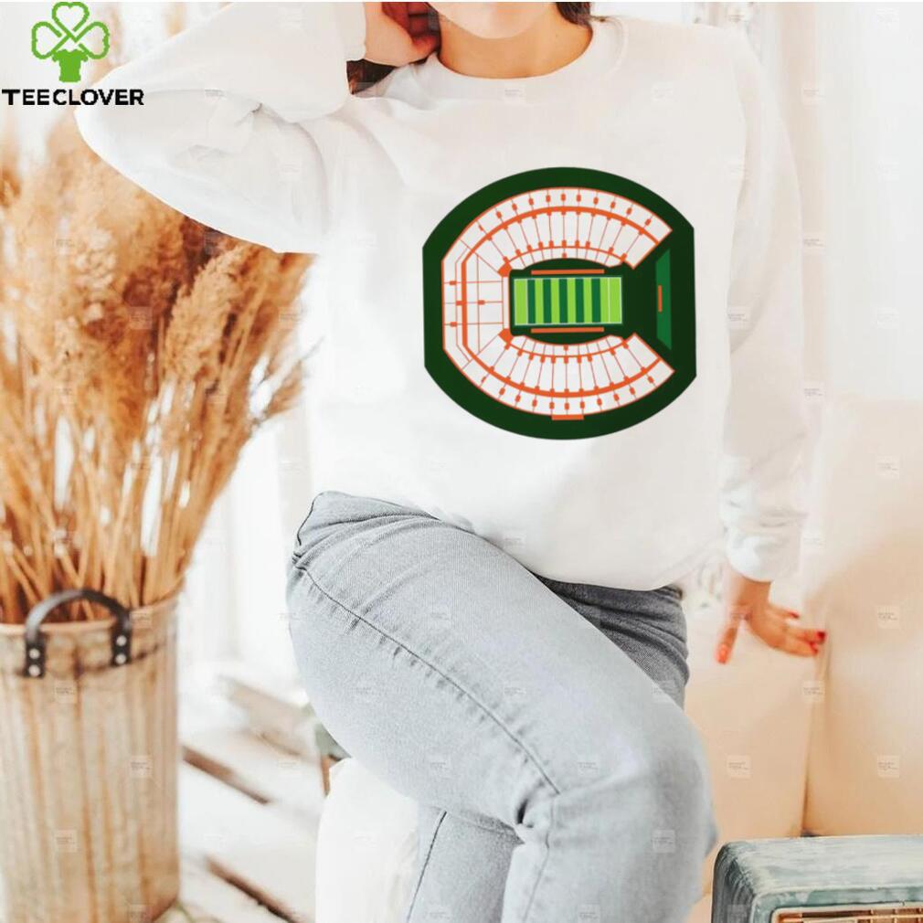 Miami Hurricanes OB Layout Stadium shirt Miami Hurricanes OB Layout Stadium shirt