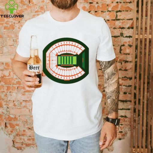 Miami Hurricanes OB Layout Stadium shirt