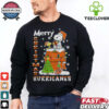 Maryland Terrapins Snoopy And Woodstock Merry Christmas Shirt