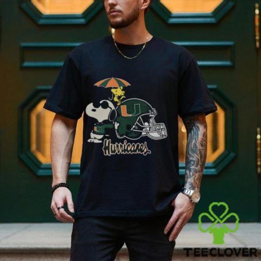 Miami Hurricanes Snoopy Happy Vacation 2023 shirt