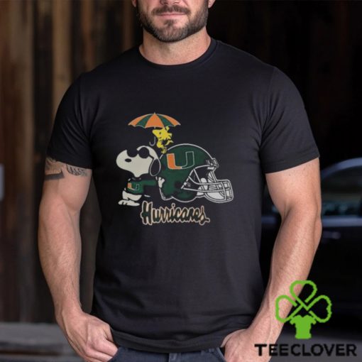 Miami Hurricanes Snoopy Happy Vacation 2023 shirt