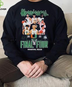 Miami Hurricanes Team 2023 NCAA Mens Final Four Houston Texas shirt