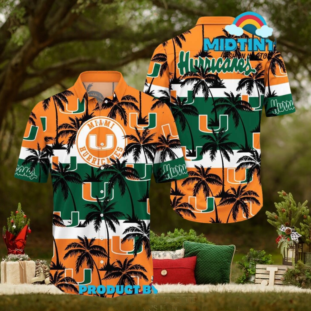 Miami Hurricanes Trending Summer Hawaiian Shirt Miami Hurricanes Trending Summer Hawaiian Shirt
