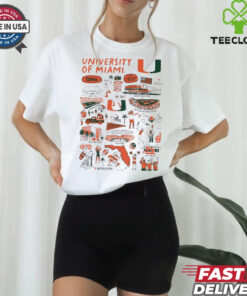 Miami Hurricanes Vive La Fete Infant Impressions artwork shirt