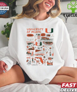 Miami Hurricanes Vive La Fete Infant Impressions artwork shirt