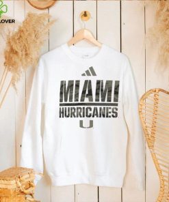 Miami Hurricanes adidas AEROREADY Military Appreciation Pregame T Shirt