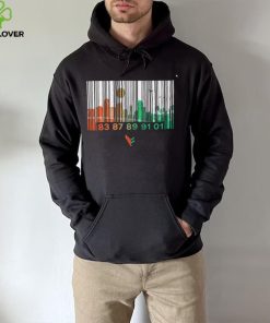 Miami Hurricanes barcode shirt