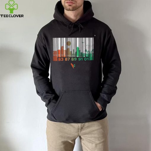 Miami Hurricanes barcode shirt