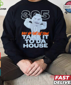 Miami Hurricanes take it to da house shirt