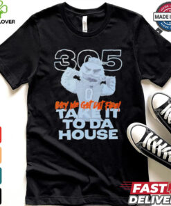 Miami Hurricanes take it to da house shirt