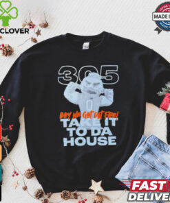Miami Hurricanes take it to da house shirt