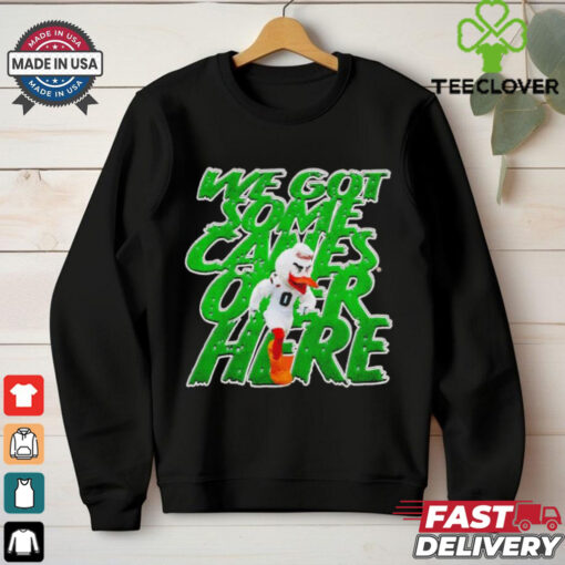 Miami Hurricanes we got some canes over here hoodie, sweater, longsleeve, shirt v-neck, t-shirt