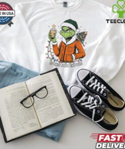 Miami Hurricanes x Santa Grinch Is This Jolly Enough Merry Christmas Shirt