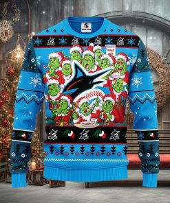 Miami Marlins 12 Grinch Xmas Day Christmas Ugly Sweater Christmas Gift For Fans Party Hoiliday Gift