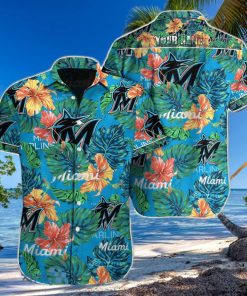 Miami Marlins MLB Custom Name Hawaiian Shirt For Men Women Gift For Fan