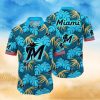 Miami Marlins MLB Flower Hawaiian Shirt Impressive Gift For Fans