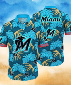 Miami Marlins MLB Flower Hawaiian Shirt Impressive Gift For Fans