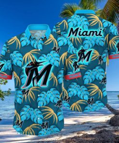 Miami Marlins MLB Flower Hawaiian Shirt Impressive Gift For Fans