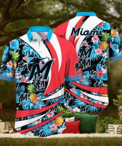 Miami Marlins MLB Hawaiian Shirt Heat Aloha Shirt