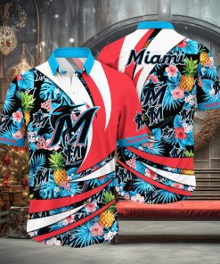 Miami Marlins MLB Hawaiian Shirt Heat Aloha Shirt