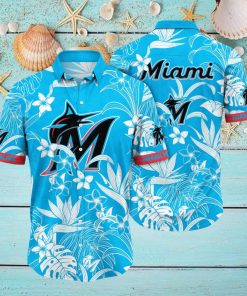 Miami Marlins MLB Hawaiian Shirt Sunshinetime Aloha Shirt - Trendy Aloha