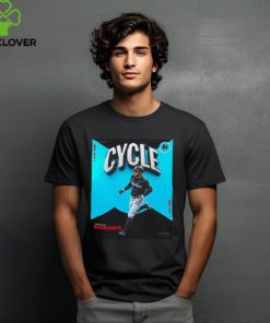 Miami Marlins Xavier Edwards Cycle Shirt
