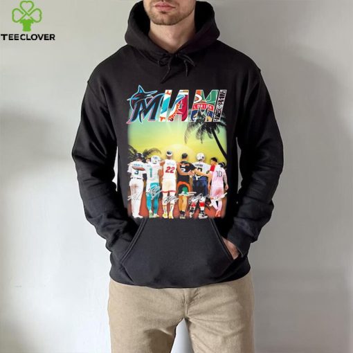 Miami Matthew Tkachuk Jimmy Butler Tua Tagovailoa Luis Arráez and Lionel Messi signatures hoodie, sweater, longsleeve, shirt v-neck, t-shirt