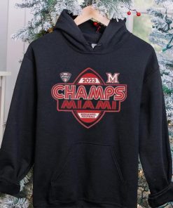 Miami RedHawks 2023 MAC Champions Unisex T Shirt