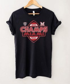 Miami RedHawks 2023 MAC Champions Unisex T Shirt