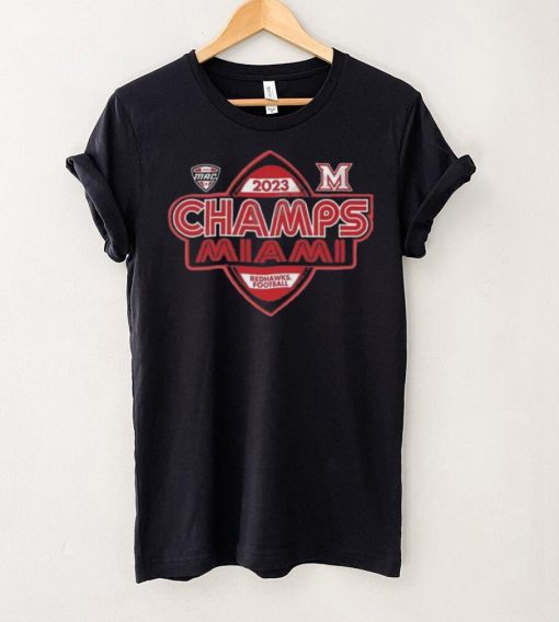 Miami RedHawks 2023 MAC Champions Unisex T Shirt
