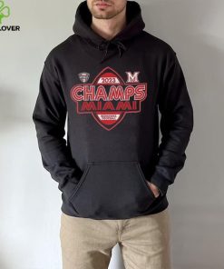 Miami RedHawks 2023 MAC Champions Unisex T Shirt