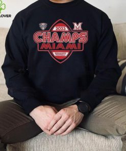 Miami RedHawks 2023 MAC Champions Unisex T Shirt