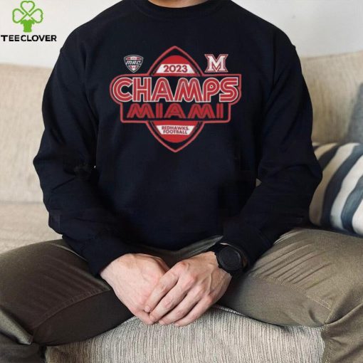 Miami RedHawks 2023 MAC Champions Unisex T Shirt