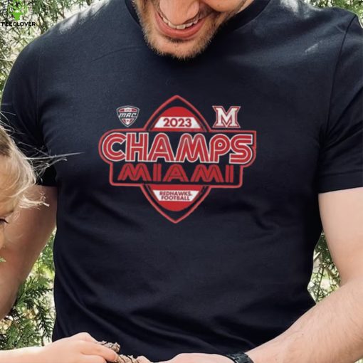 Miami RedHawks 2023 MAC Champions Unisex T Shirt