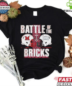 Miami RedHawks vs Ohio Bobcats Battle of the Bricks helmet hoodie, sweater, longsleeve, shirt v-neck, t-shirt